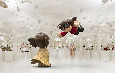 Marsper x Gucci presents a series of four collectibles dressed in 